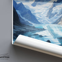 Aletsch Glacier Poster - Switzerland Wall Art