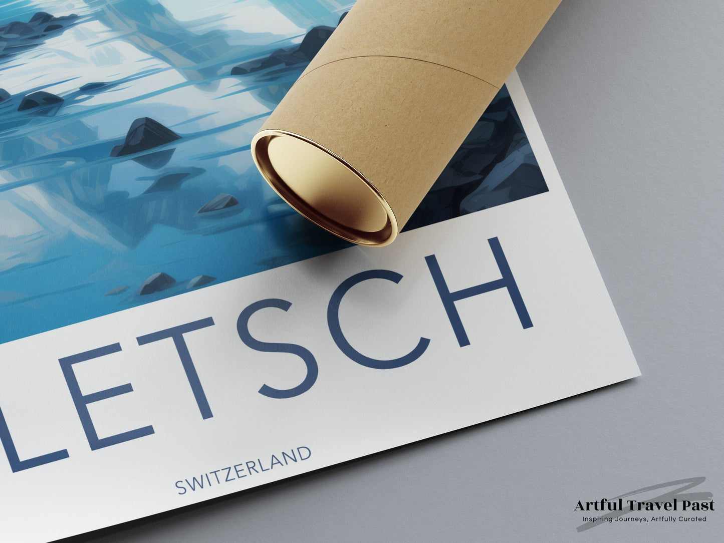 Aletsch Glacier Poster - Switzerland Wall Art