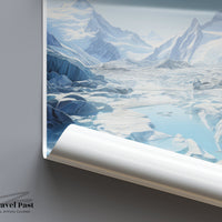 Aletsch Glacier Poster - Switzerland Wall Art