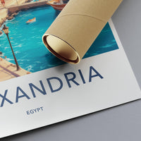 Alexandria Egypt Poster