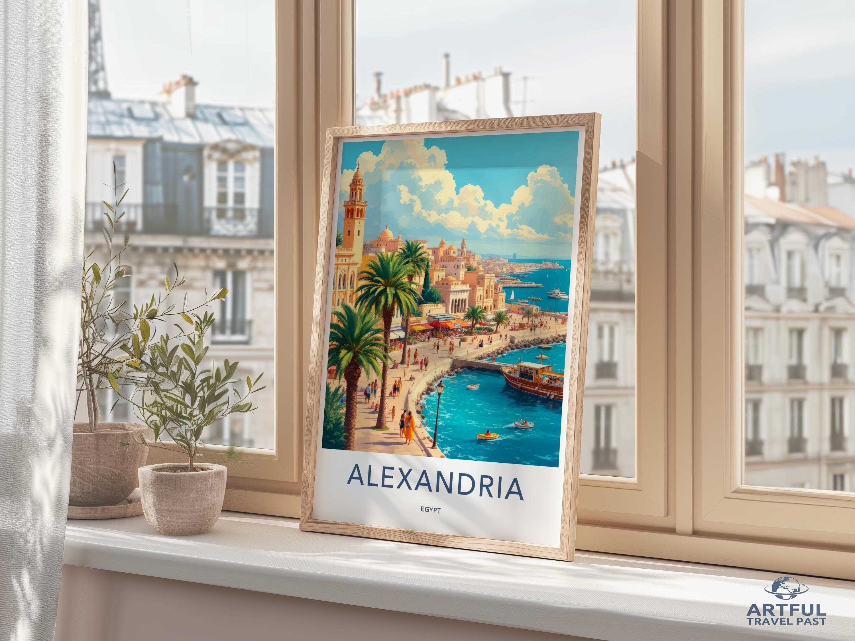 Alexandria Egypt Poster