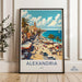 Alexandria Poster - Egypt Wall Art