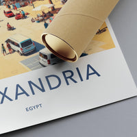 Alexandria Poster - Egypt Wall Art