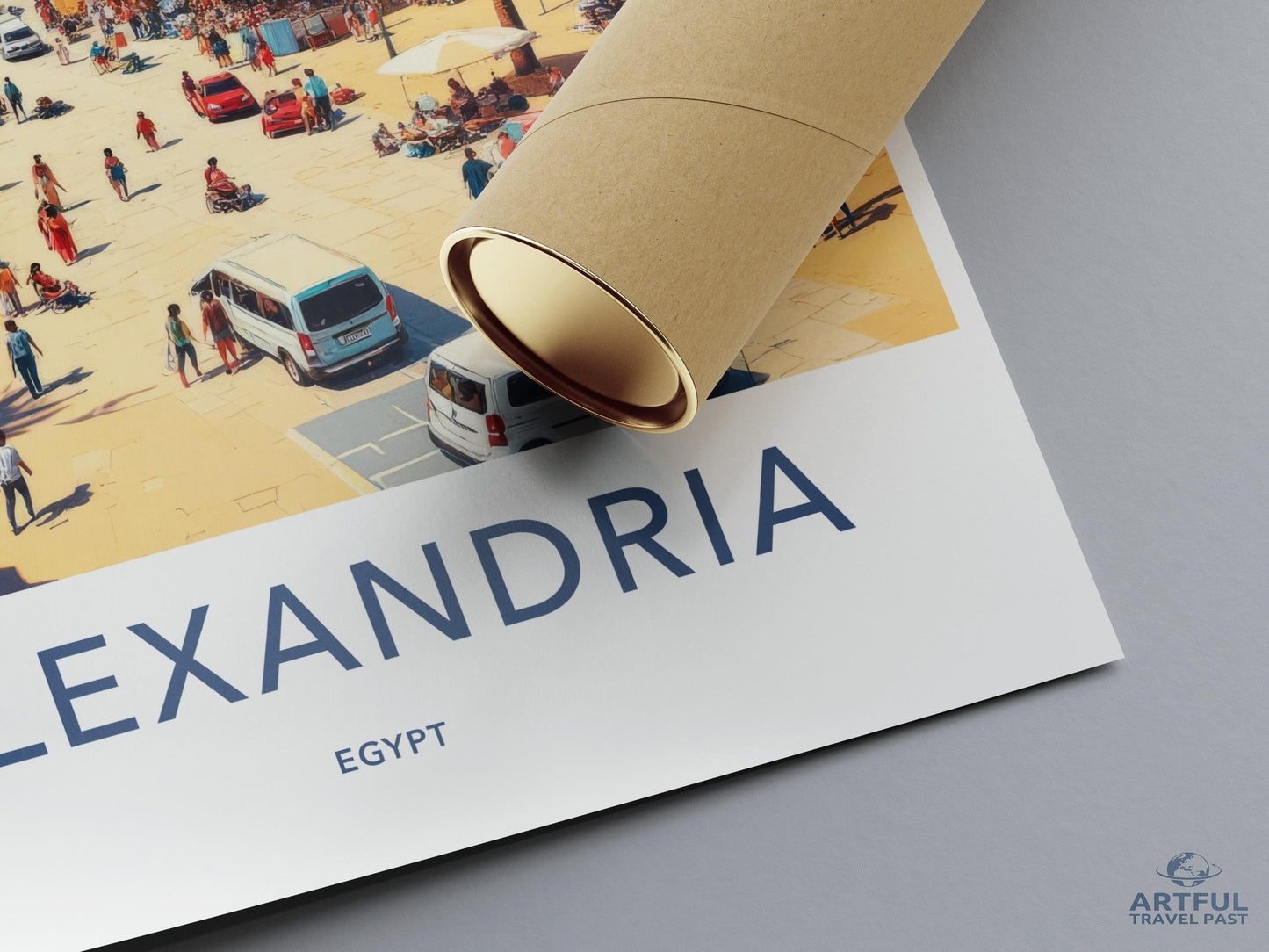 Alexandria Poster - Egypt Wall Art