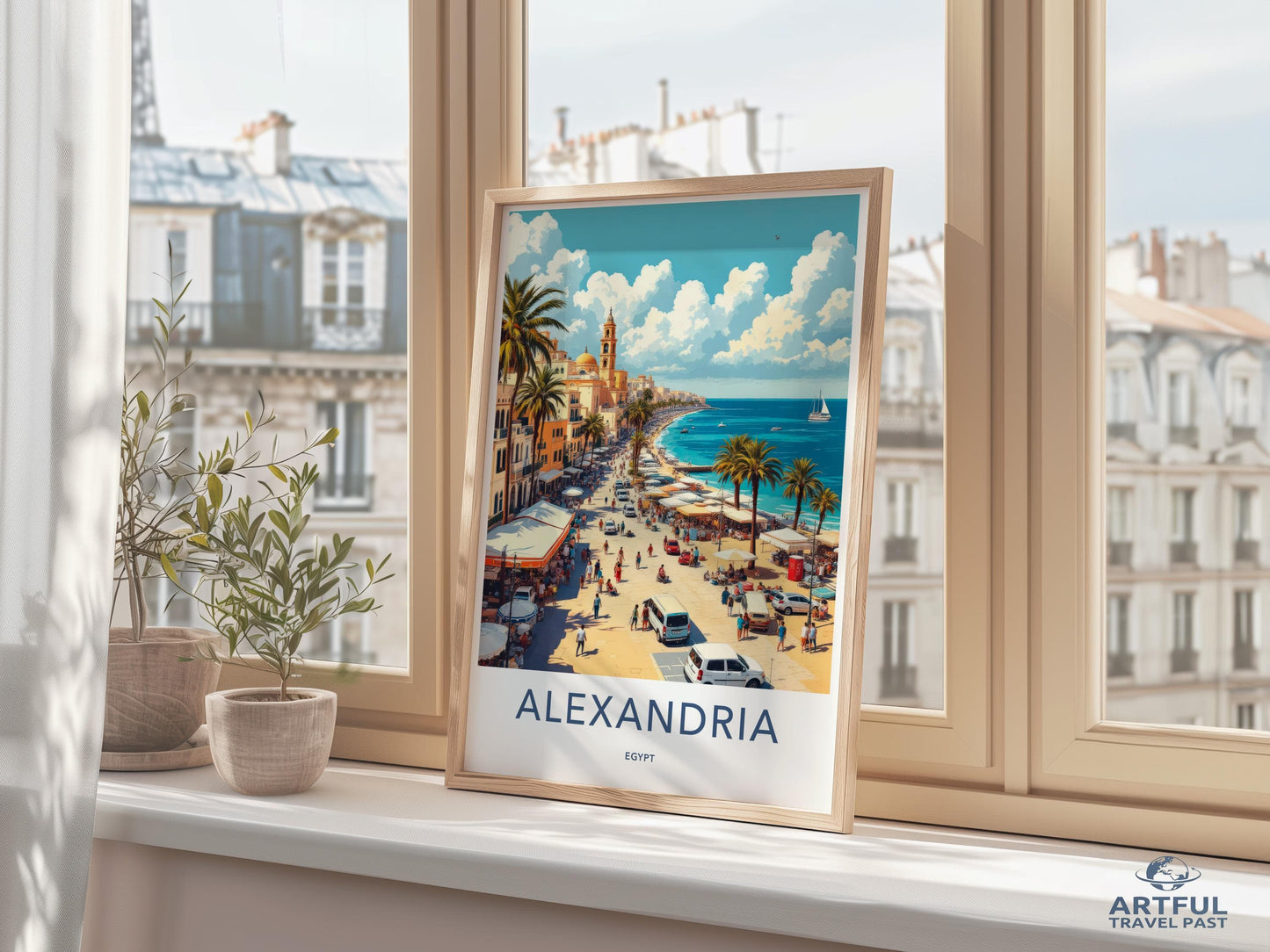 Alexandria Poster - Egypt Wall Art