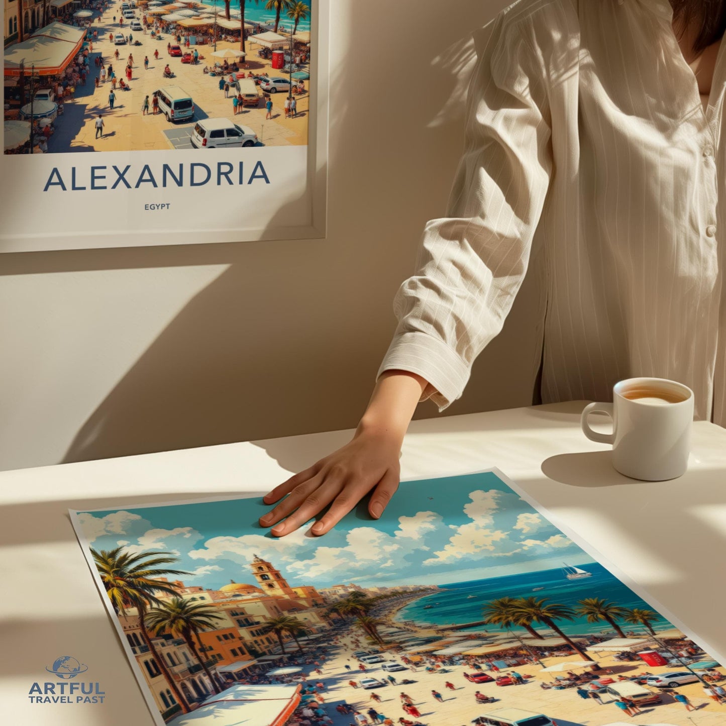 Alexandria Poster - Egypt Wall Art