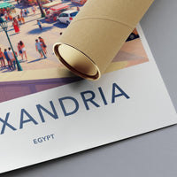 Alexandria Poster - Egypt Wall Art