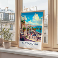 Alexandria Poster - Egypt Wall Art