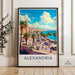 Alexandria Poster - Egypt Wall Art