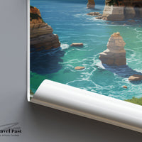 Algarve Poster - Portugal Wall Art