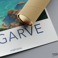 Algarve Poster | Portugal Wall Art | Europe Decor