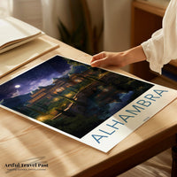 Alhambra Poster - Spain Wall Art