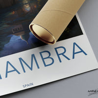Alhambra Poster - Spain Wall Art