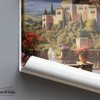 Alhambra Poster - Spain Wall Art