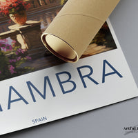 Alhambra Poster - Spain Wall Art