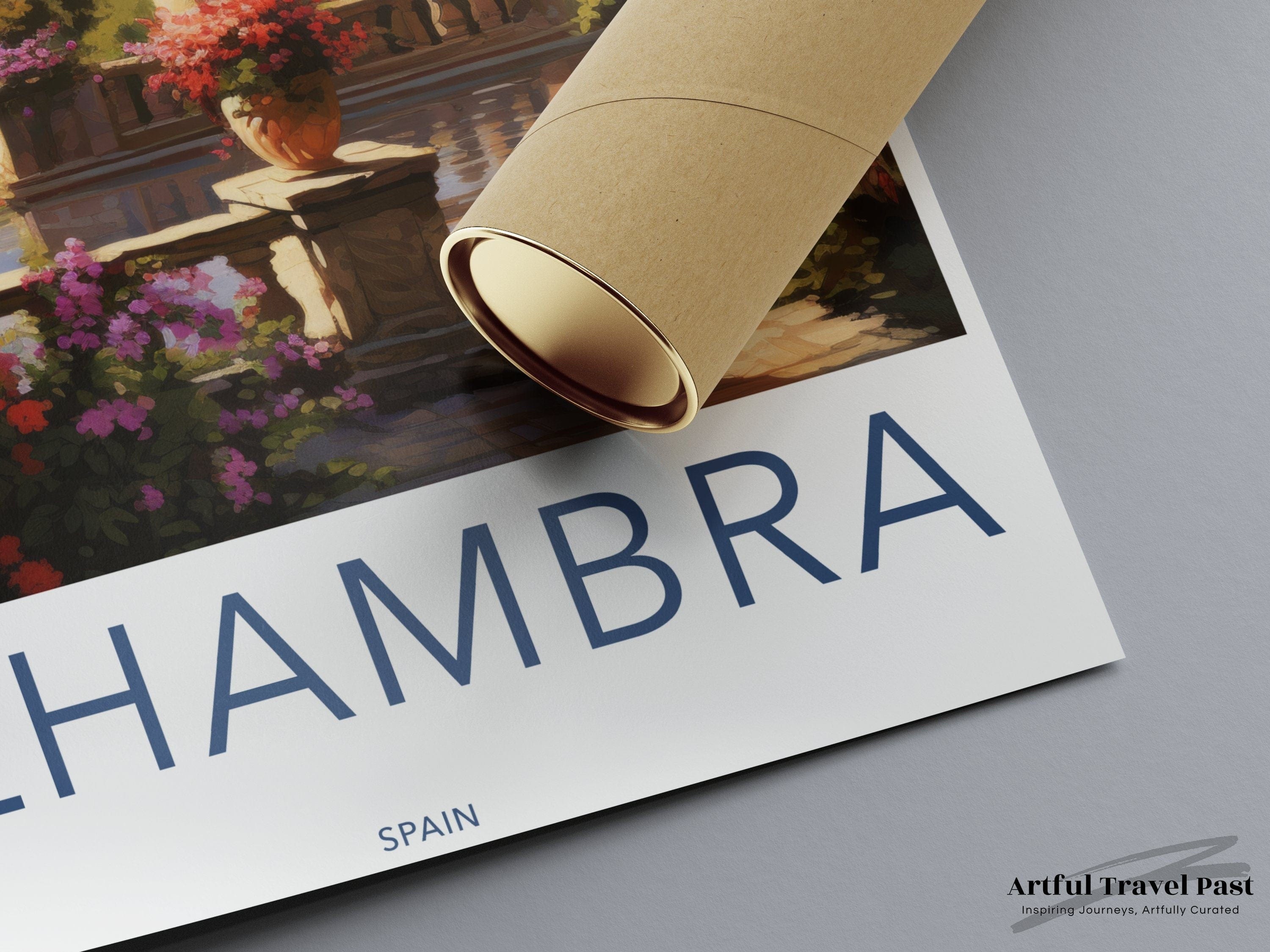 Alhambra Poster - Spain Wall Art