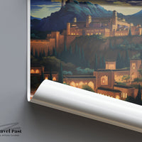 Alhambra Poster - Spain Wall Art