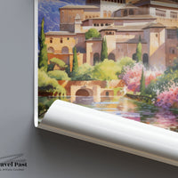 Alhambra Poster - Spain Wall Art