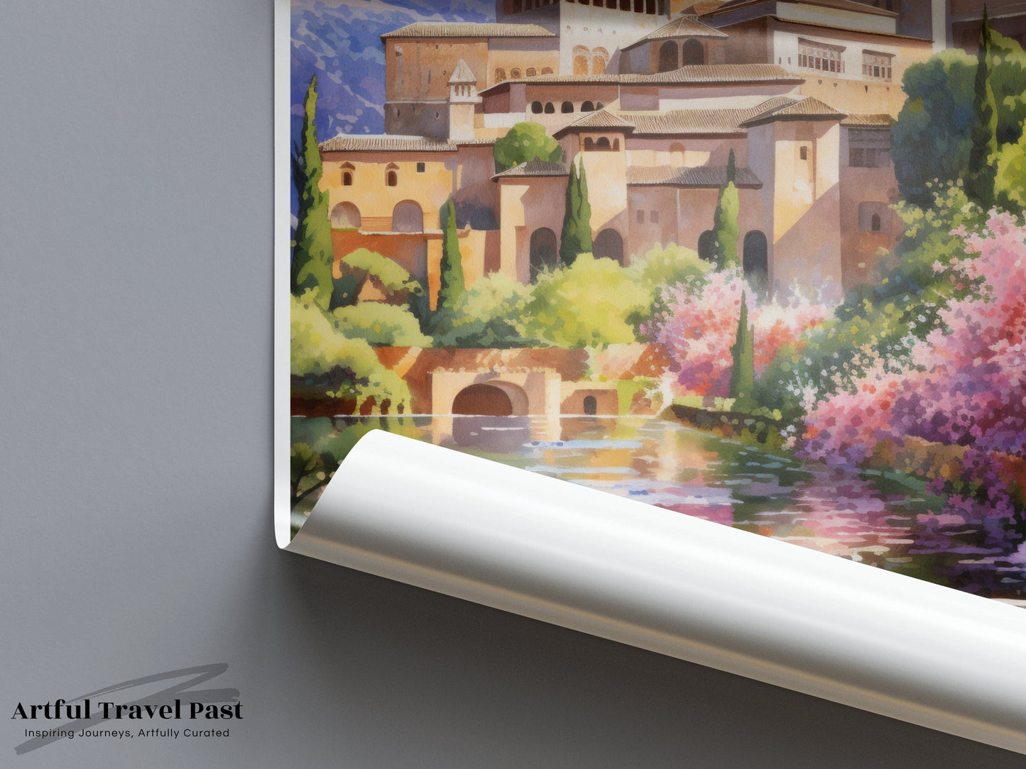 Alhambra Poster - Spain Wall Art