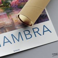 Alhambra Poster - Spain Wall Art
