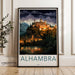 Alhambra Poster - Spain Wall Art