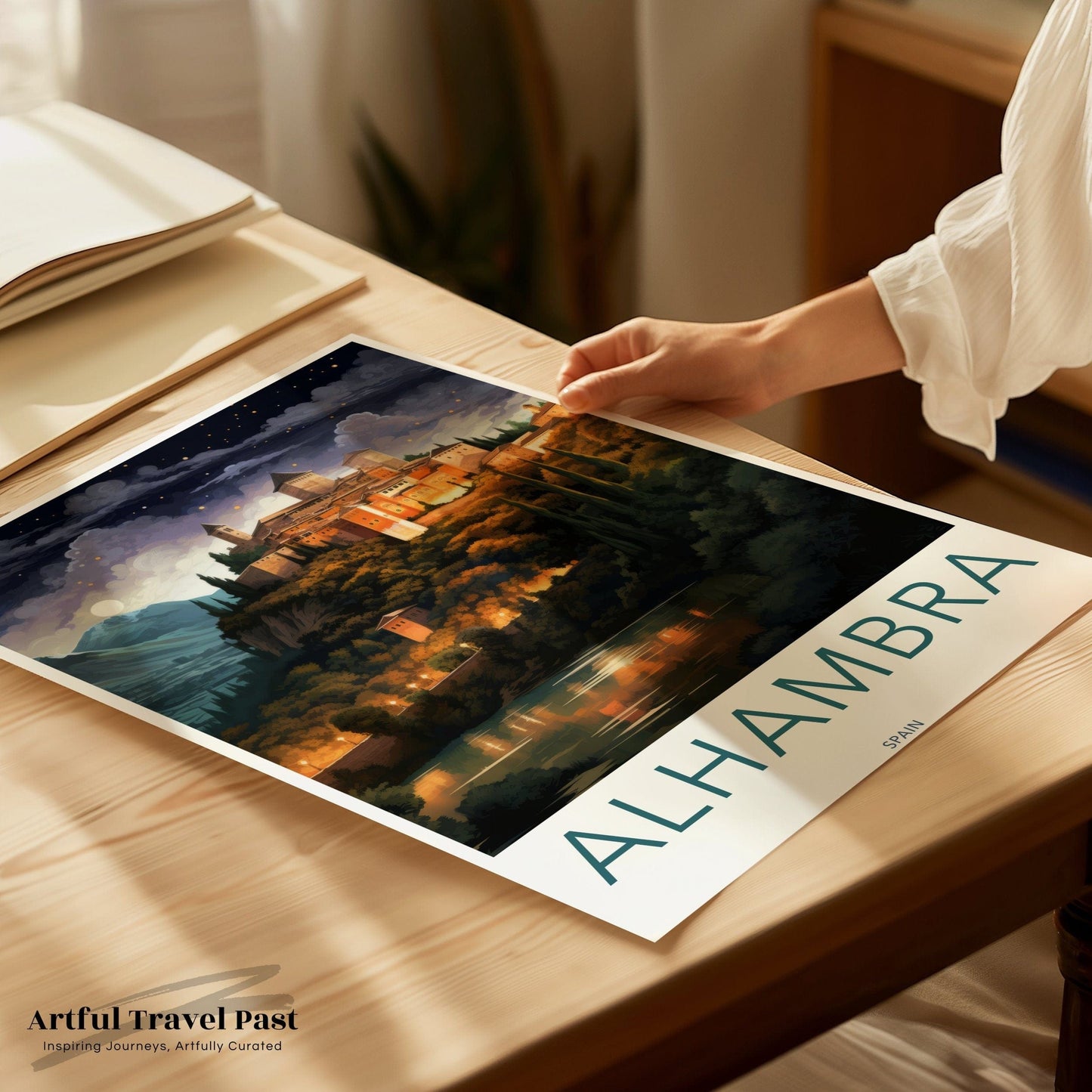 Alhambra Poster - Spain Wall Art