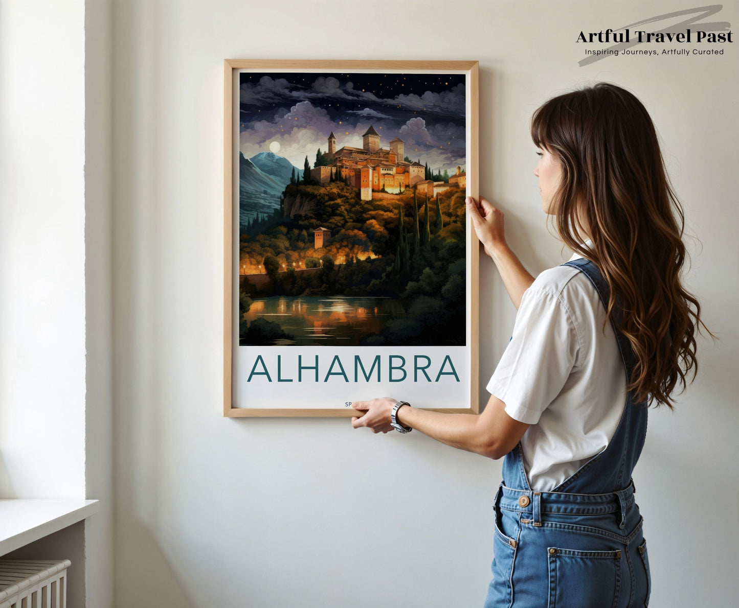 Alhambra Poster - Spain Wall Art