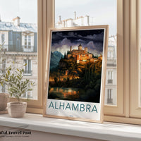 Alhambra Poster - Spain Wall Art