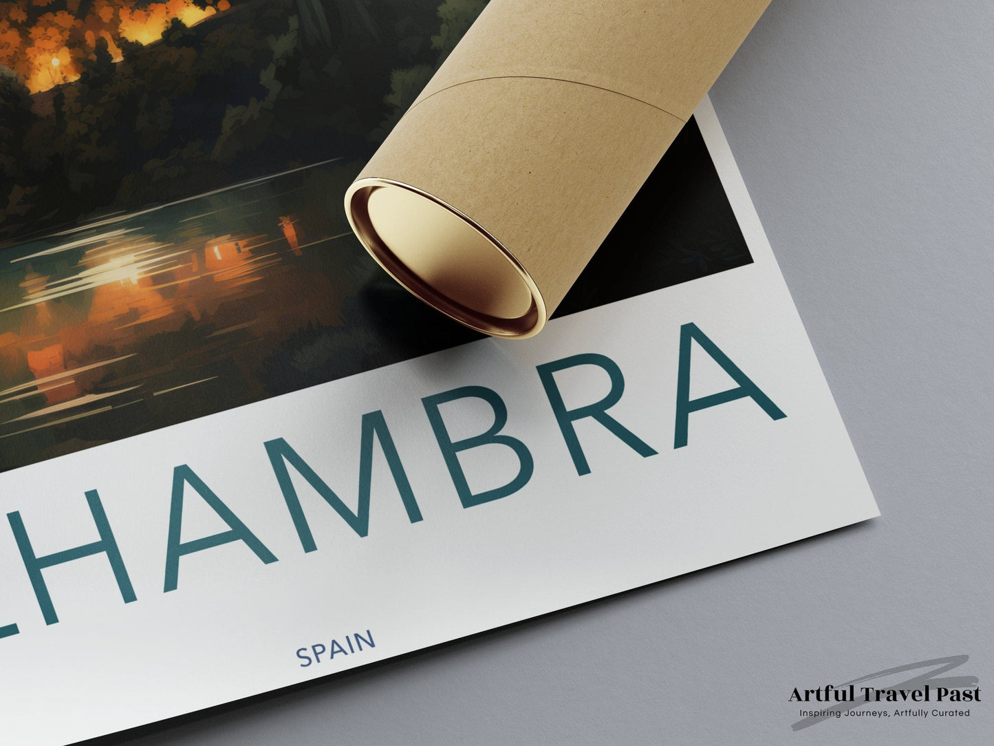 Alhambra Poster - Spain Wall Art