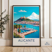 Alicante Poster - Spain Wall Art