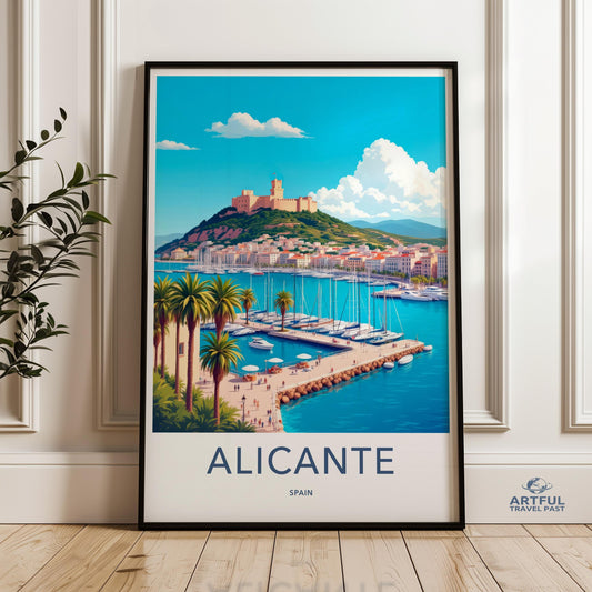 Alicante Poster - Spain Wall Art