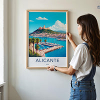 Alicante Poster - Spain Wall Art
