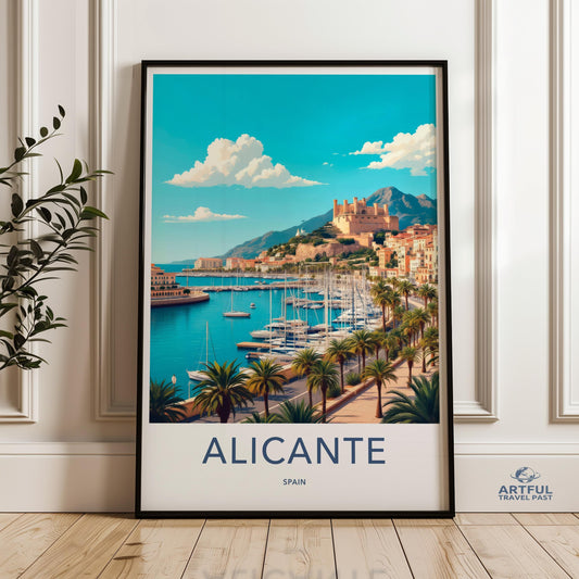 Alicante Poster - Spain Wall Art