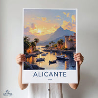 Alicante Poster - Spain Wall Art