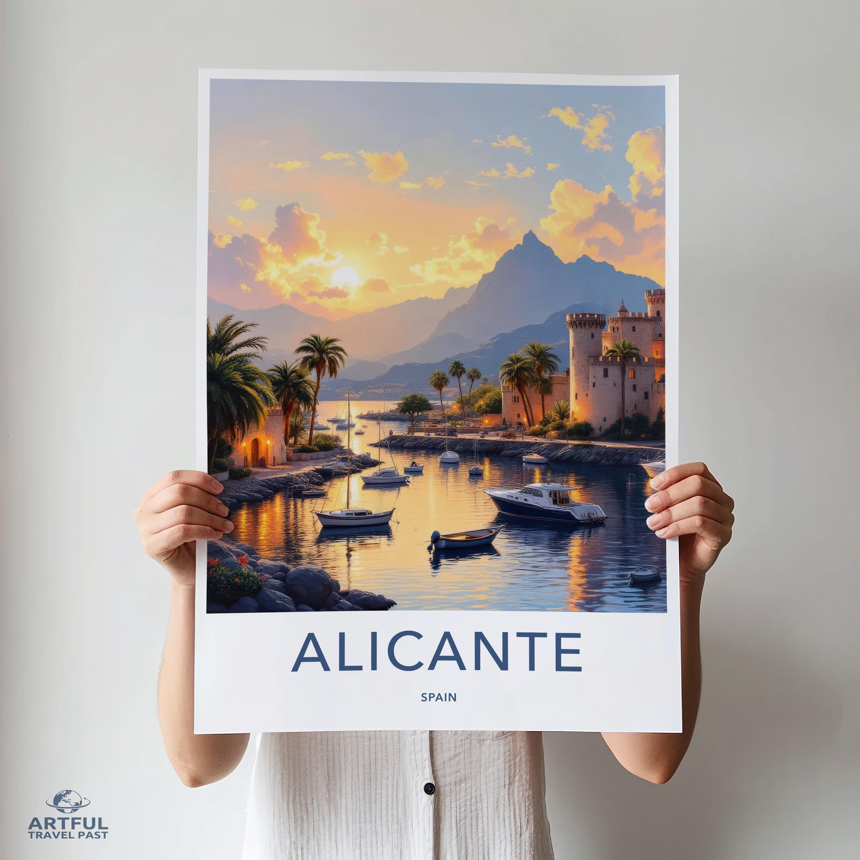 Alicante Poster - Spain Wall Art