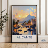 Alicante Poster - Spain Wall Art