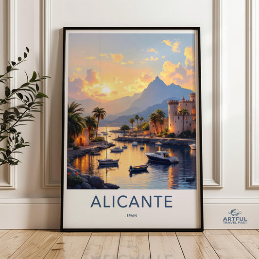 Alicante Poster - Spain Wall Art