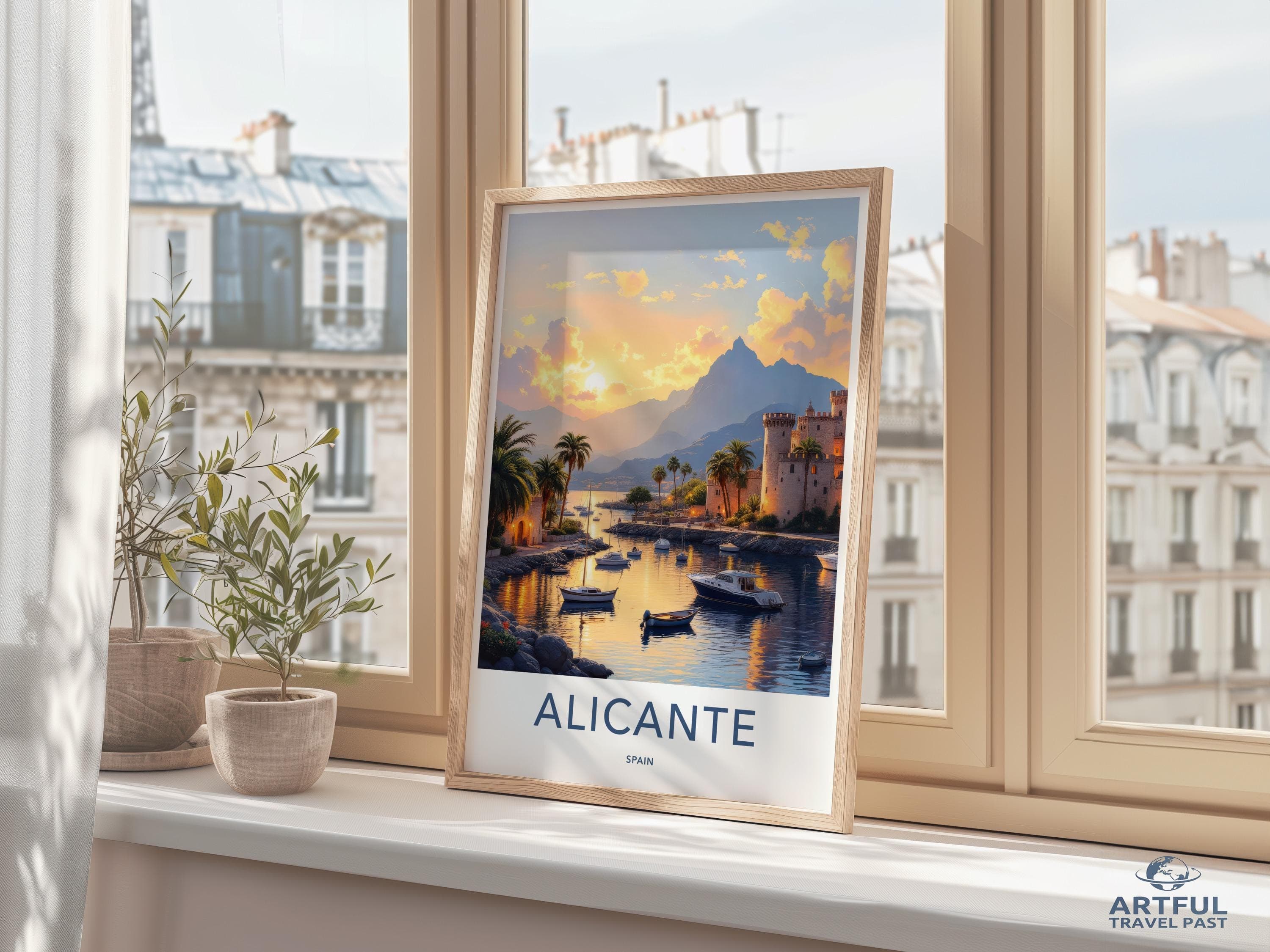 Alicante Poster - Spain Wall Art
