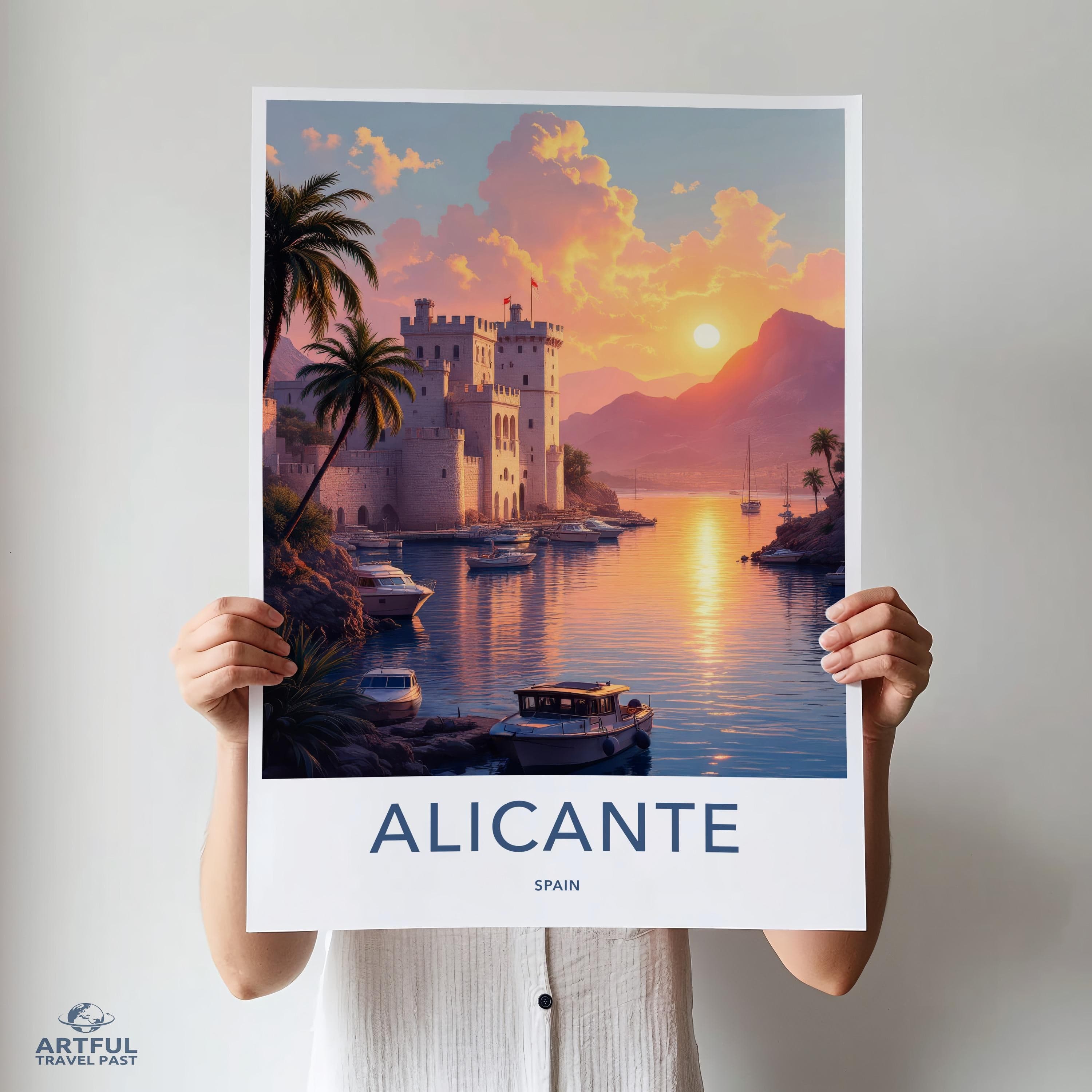 Alicante Poster - Spain Wall Art