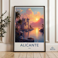 Alicante Poster - Spain Wall Art
