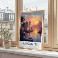 Alicante Poster - Spain Wall Art