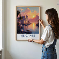 Alicante Poster - Spain Wall Art