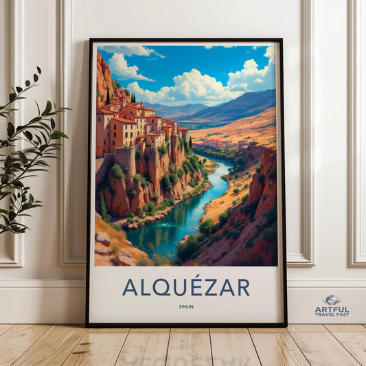 Alquezar Poster - Spain Wall Art