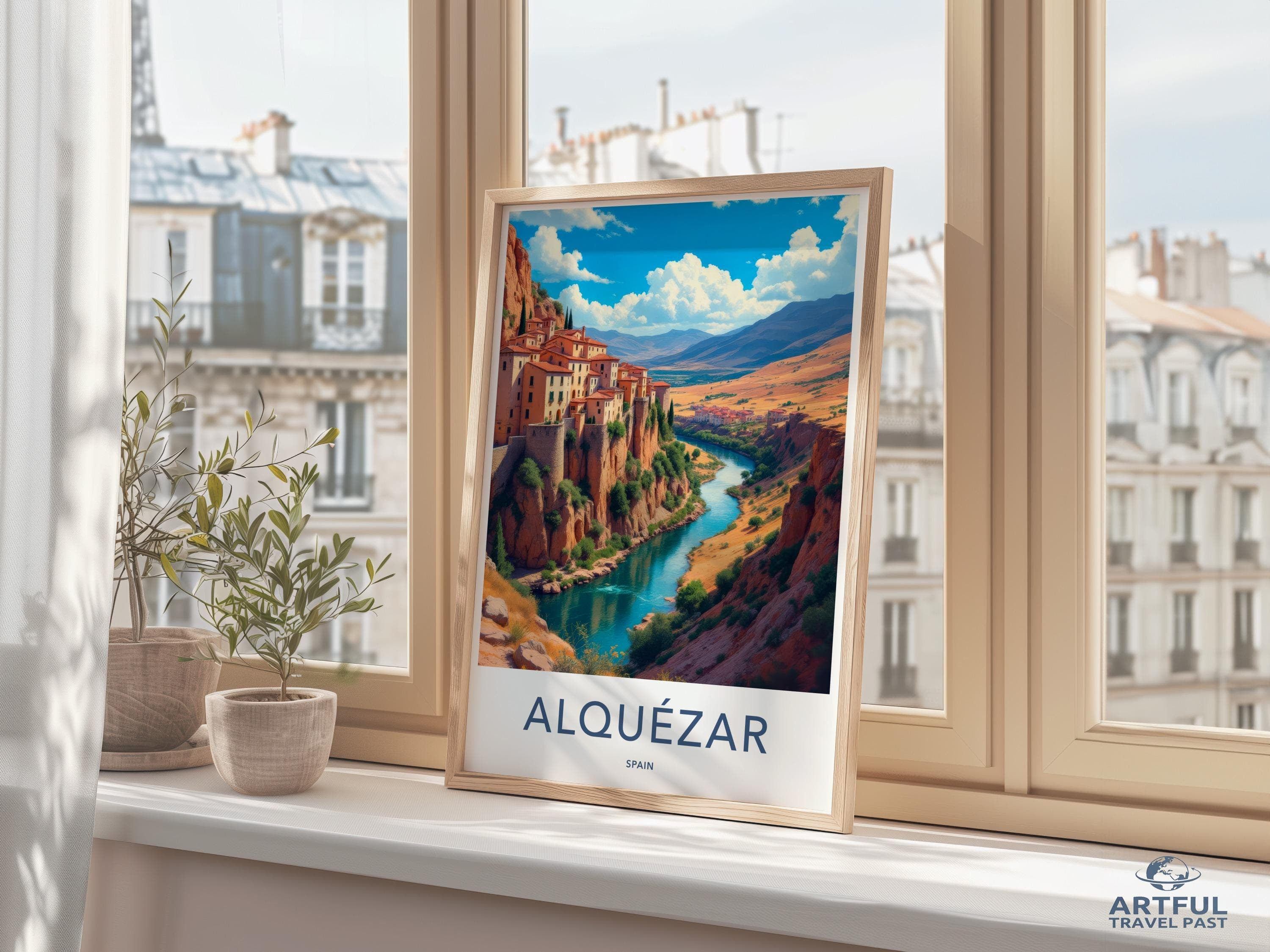 Alquezar Poster - Spain Wall Art