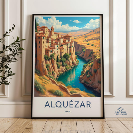 Alquezar Poster - Spain Wall Art