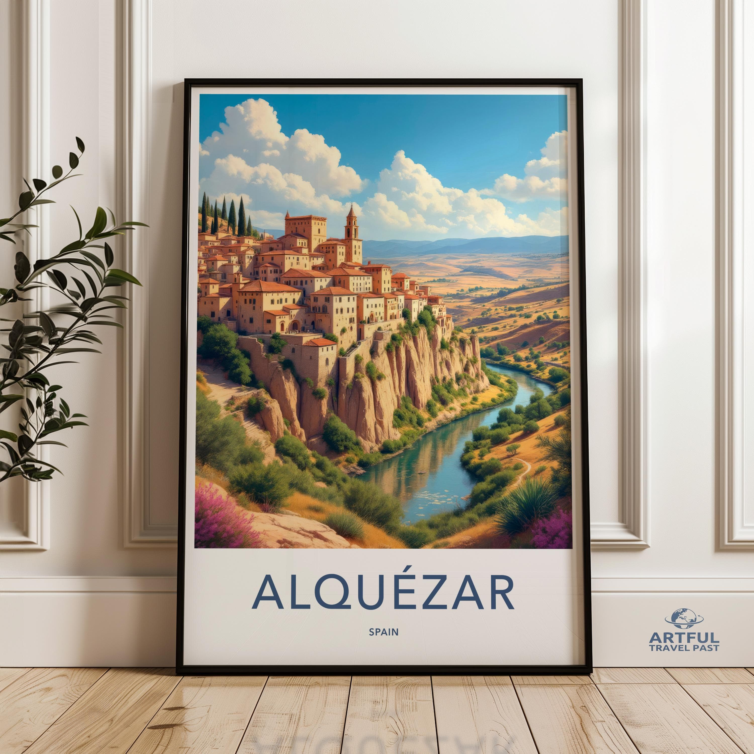 Alquezar Poster - Spain Wall Art