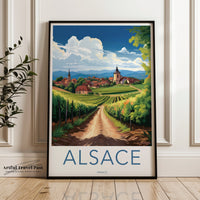 Alsace Poster - France Wall Art