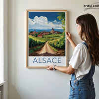 Alsace Poster - France Wall Art
