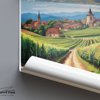 Alsace Poster - France Wall Art