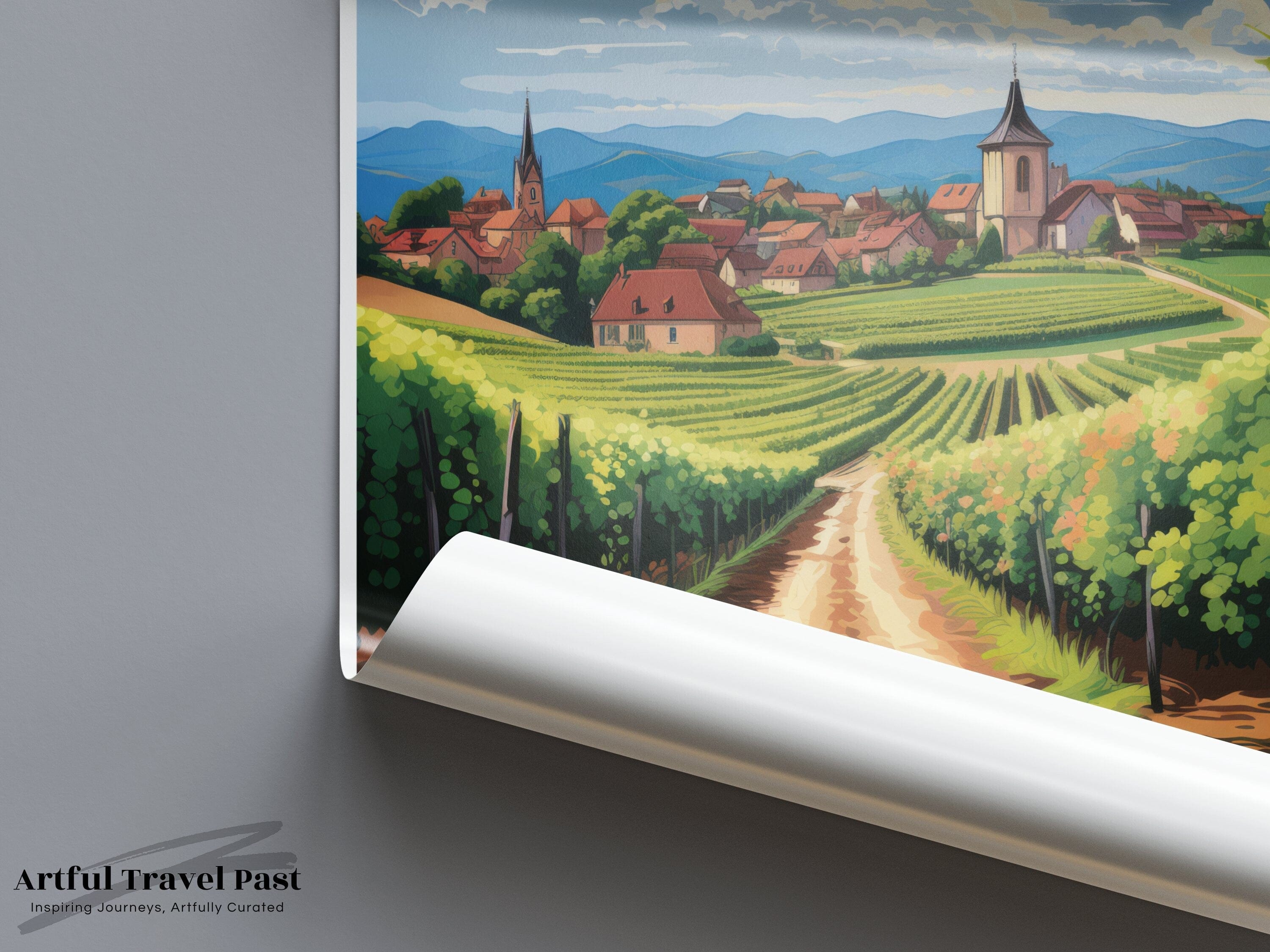 Alsace Poster - France Wall Art